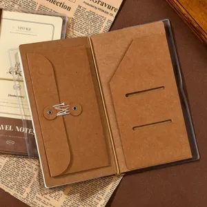 Traveler TN journal notebook portable kraft paper planner aesthetic student stationery daily