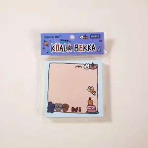 Note adesive carine blocco note 100 fogli cancelleria kawaii per appunti giornalieri