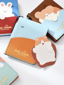 Cuaderno de bolsillo con cubierta de animal, mini diario portátil para notas y planificación diaria.