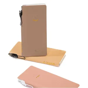 Quaderni B5 a copertina rigida minimalisti con simpatici motivi a frutta e clip ufficio