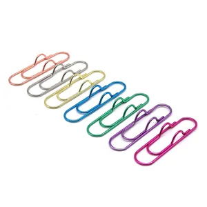 Pinces à papier porte-stylo en métal coloré carnet agenda accessoires de papeterie
