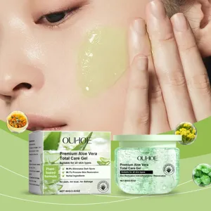 Natural Aloe Vera Moisturizing Gel Hydrating Face And Body Skincare Treatment Soothing Repair Cream For All Skin Types