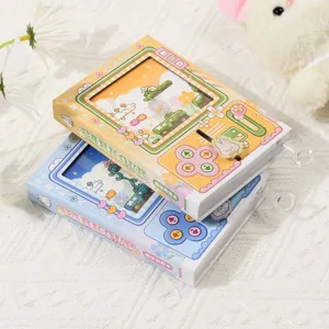 Pixel Game Console Style Pocket Notebook Color Inner Pages Interactive Slider Decompression Stationery Journal For Kids Student Gift
