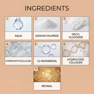 Immagine di dettaglio che evidenzia la scomposizione degli ingredienti e le micro texture.