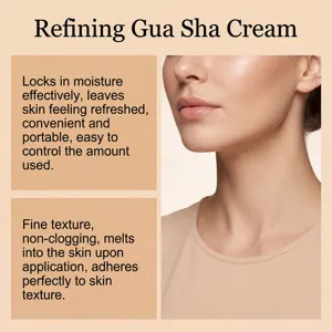 Crema viso idratante per massaggio, trattamento quotidiano nutriente e levigante pelle.