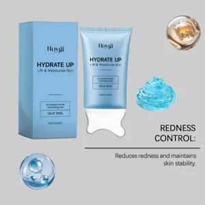 HOYGI Hydrate Up Facial Gel 120g, Sculpted Gua Sha Moisturizing Gel for Skin Care.
