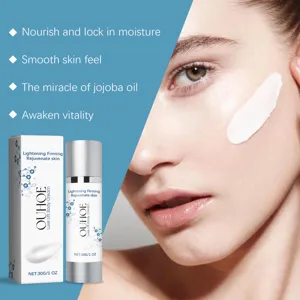 Crème corporelle hydratante OUHOE à l'huile de jojoba pour nourrir et lisser votre peau.