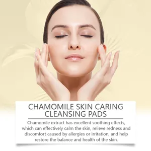 Detailed view of chamomile soothing cleansing pads benefits and effects