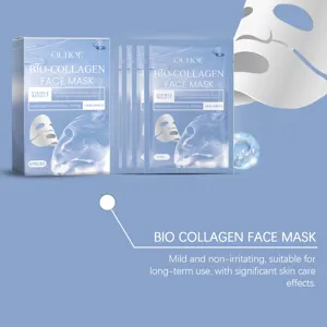 Bio-Collagen face mask set for skin hydrating, firming, and pore minimizing care