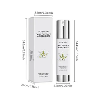 Size specifications for Jaysuing Daily Defence Moisturiser cream in 50g 1.76oz bottle