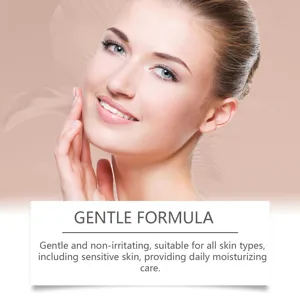 Woodslep tallow honey moisturizing face cream detail showing gentle formula for all skin types.