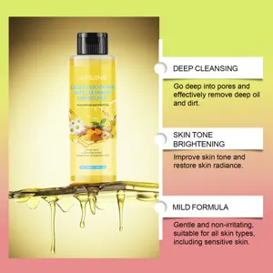 Jaysuing turmeric skin cleansing essence dew, 100ml moisturizing facial cleanser for daily care.