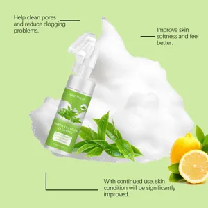 Nettoyant mousse au thé vert West Month 100ml nettoie les pores en profondeur et hydrate la peau.