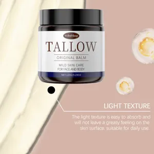 Woodsleep Tallow Moisturizing Cream Face And Body Hydrating Balm Nourishing Skincare 120g