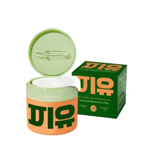 Almohadillas faciales hidratantes de centella 100pcs cuidado suave rutina diaria