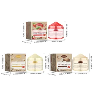 Επαγγελματικό ενυδατικό scrub χειλιών Woodsleep 30g με αρώματα φράουλας και βανίλιας.