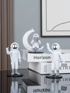 Ensemble de figurines d'astronaute décoration de bureau jouet ornement créatif détail
