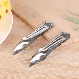 Strumento in acciaio inox per rimuovere gli occhi di ananas, pinza per frutta cucina