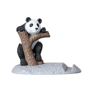 Schattige panda telefoonhouder en tabletstandaard voor creatieve bureaudecoratie cadeau