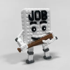 Creatieve 3D Geprinte Brainrot Meme Action Figuur Desktop Ornament Novelty PLA Figuurtje Grappig Speelgoed Kamer Decor
