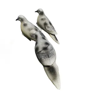 Resin turtle dove figurine simulated bird ornament outdoor garden yard landscape decor