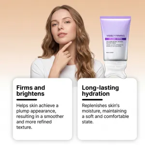 Crema viso rassodante al retinolo con collagene e rullo per idratazione profonda.