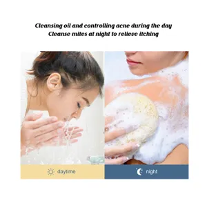 Detailed scene view of facial cleansing and body acne care soap for daily skincare routine.