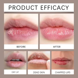 Exfoliante labial de coco para una exfoliación suave, hidratante y reparador de labios.
