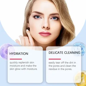 Mascarilla facial peel-off de colágeno para exfoliación suave, hidratación profunda y firmeza.