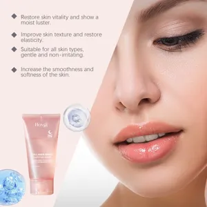 La mascarilla de noche envolvente de colágeno HOYGI hidrata, reparador y mejora la elasticidad.