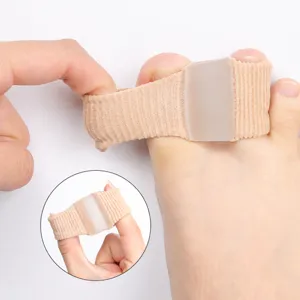 Correttore alluce valgo separatore dita piedi in silicone morbido unisex per scarpe 1pz