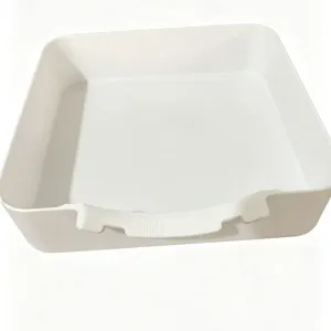 Bac de vidange pour machine à laver blanc bassin étanche en plastique pour usage domestique