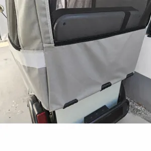 Tricycle canopy clip heavy duty windproof curtain clamp for delivery vehicle rain cover