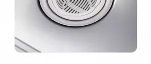 Stainless steel kitchen sink strainer basket, anti-clogging drain filter for daily use.