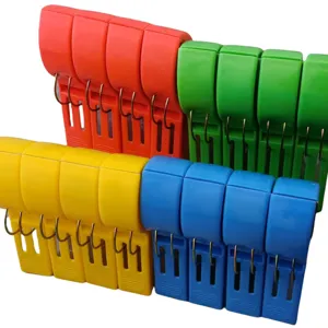 Extra grote kleurrijke winddichte plastic wasknijpers voor dekbedden en kleding