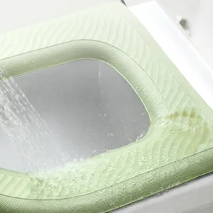 Waterproof EVA toilet seat cover, easy to clean and durable for all seasons use.