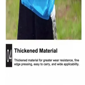 Detailed view of the portable foldable car wash water bag, showing durable thickened material.