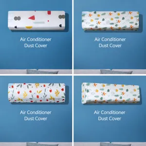 Wall-mounted air conditioner dust cover, universal all-inclusive washable fabric protector.