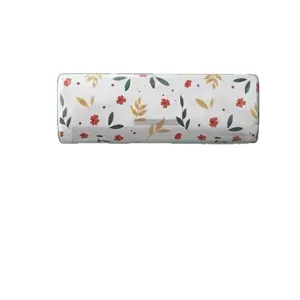 Wall-mounted air conditioner dust cover, floral printed washable full protection protector.