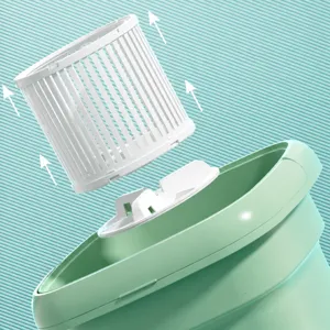 Foldable mini washing machine portable laundry basket for underwear and dorm room