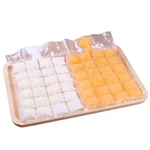 Sachets de glacons jetables sacs a glacons en plastique auto-obturants pour la cuisine