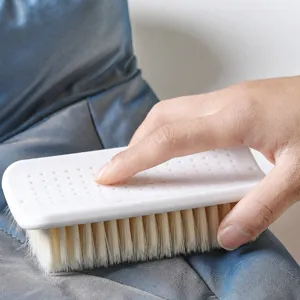 Cepillo de Lavandería de Plástico para Hogar de Cerdas Suaves para Ropa Chaqueta de Pluma Zapatos Herramienta de Limpieza
