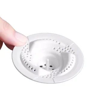 Japanese style vortex floor drain hair catcher bathroom filter net anti clogging accessory
