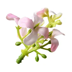 Fleur artificielle miniature osmanthus laurier tête de fleur accessoire danse spectacle