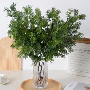 Fausse plante verte asperge fougère fausse fleur pour mariage et décoration maison