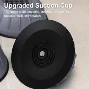 Anti-vibration washing machine foot pads rubber non-slip dampening mats for home appliance support.