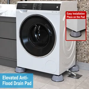 Washing machine foot pads anti vibration non slip pads raised heightened refrigerator base