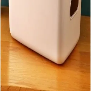 Boîte de rangement de bureau en plastique blanc organisateur pour la maison cuisine