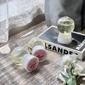 Inverted aromatherapy diffuser ball long lasting home bedroom toilet deodorizing peach scent 300ml