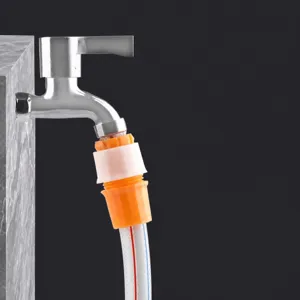 Universal faucet connector garden hose adapter quick release washing machine water gun fitting